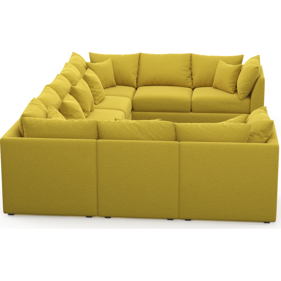 nest gold sectional   