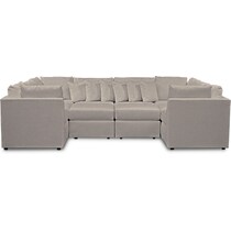 nest gray  pc sectional   
