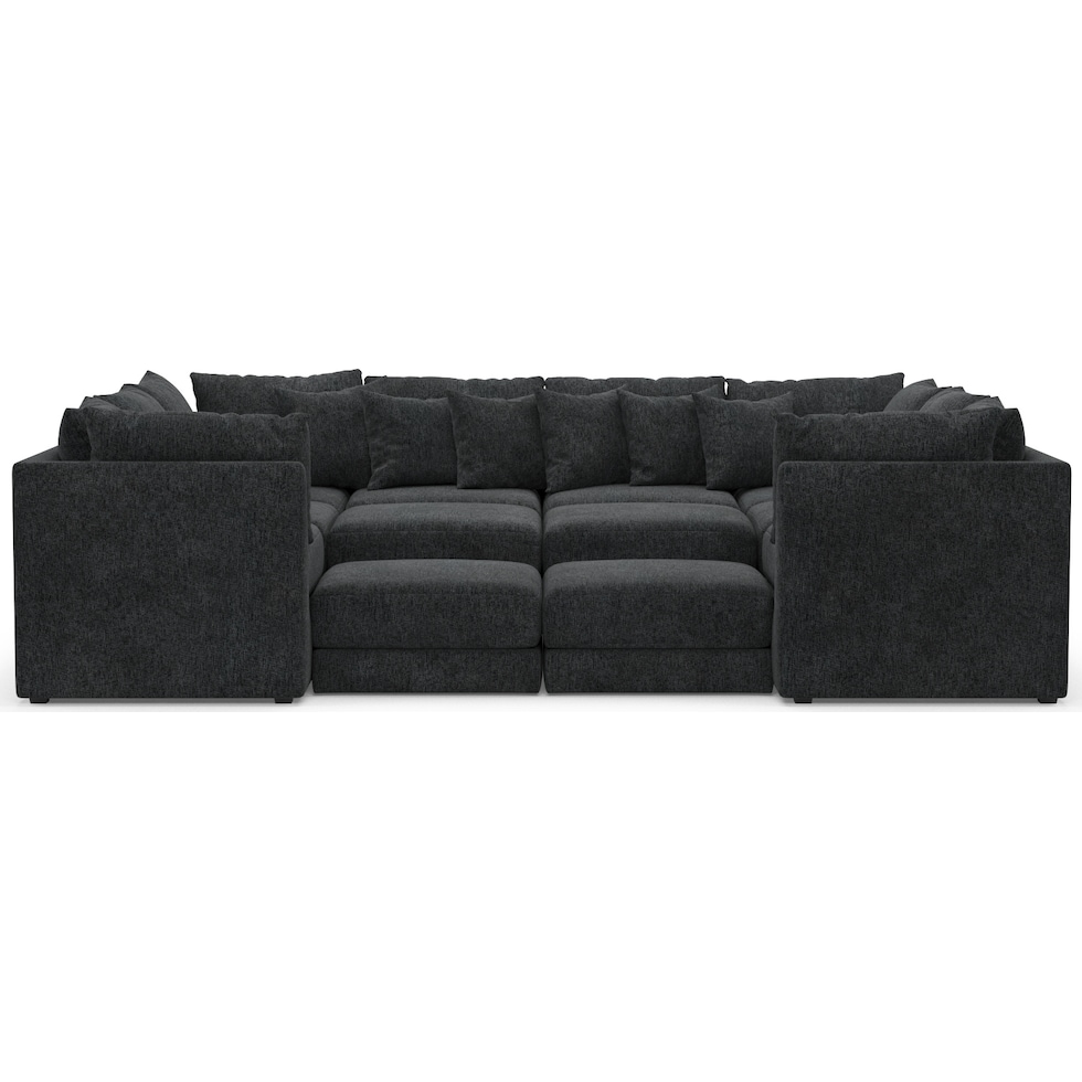 nest gray  pc sectional   