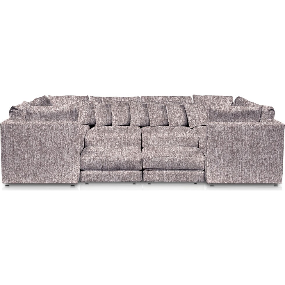 nest gray  pc sectional   