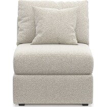 nest gray armless chair   