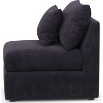 nest gray armless chair   