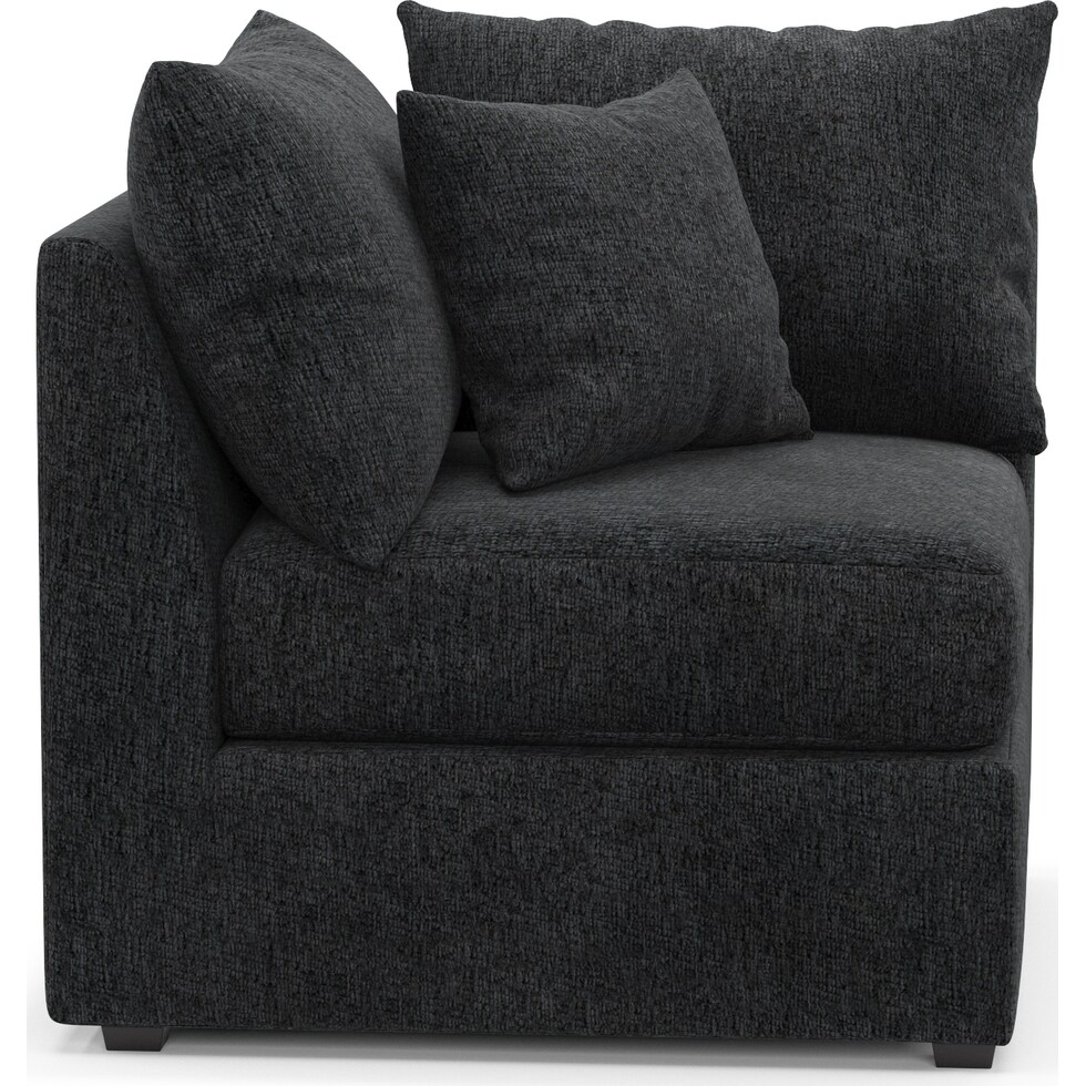 nest gray corner chair   