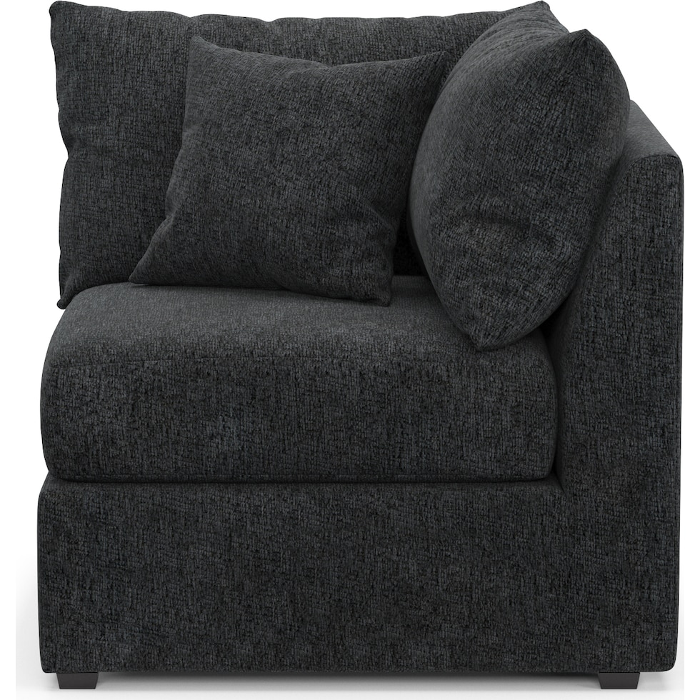 nest gray corner chair   