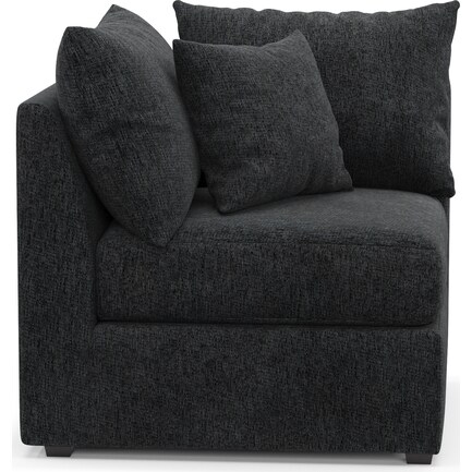 Nest Hybrid Comfort Corner Chair - Sherpa Charcoal