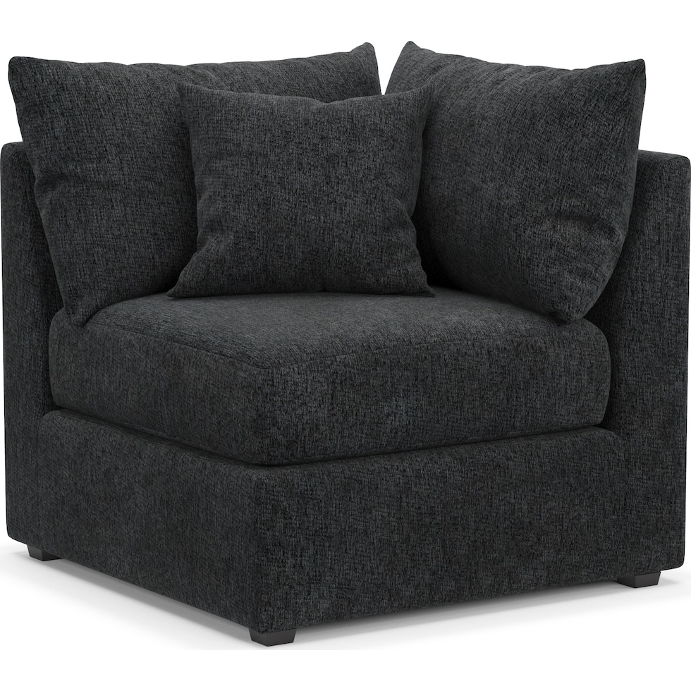 nest gray corner chair   