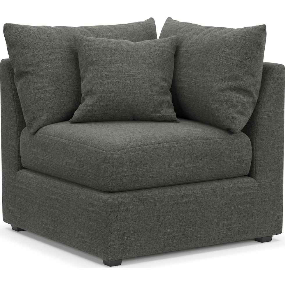 nest gray corner chair   