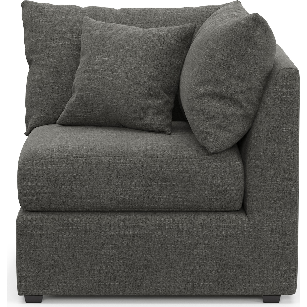 nest gray corner chair   