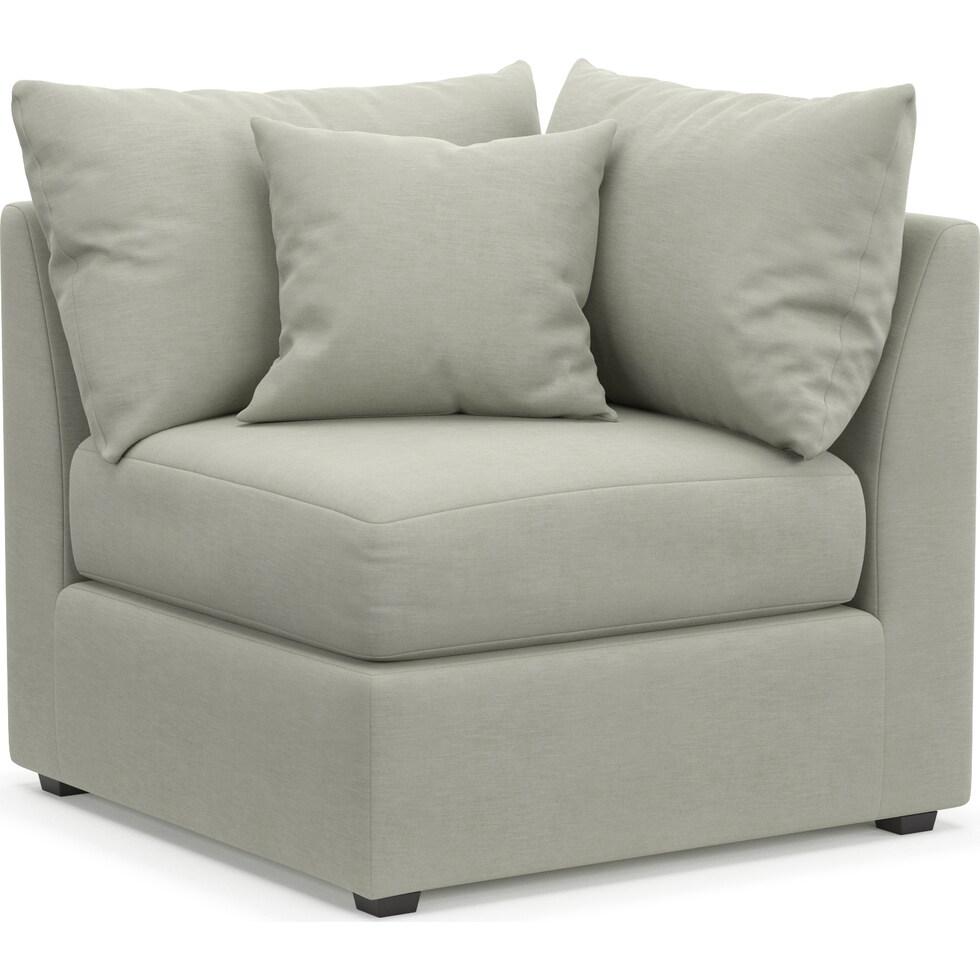 nest gray corner chair   