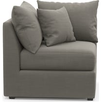 nest gray corner chair   