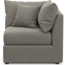nest gray corner chair   