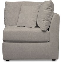 nest gray corner chair   
