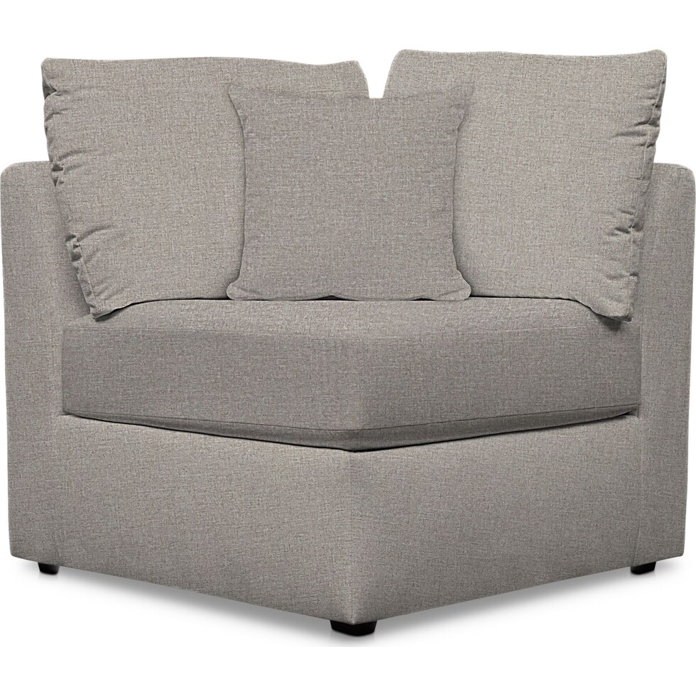 nest gray corner chair   