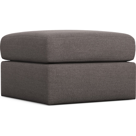 Nest Foam Comfort Eco Performance Tall Ottoman - Presidio Steel