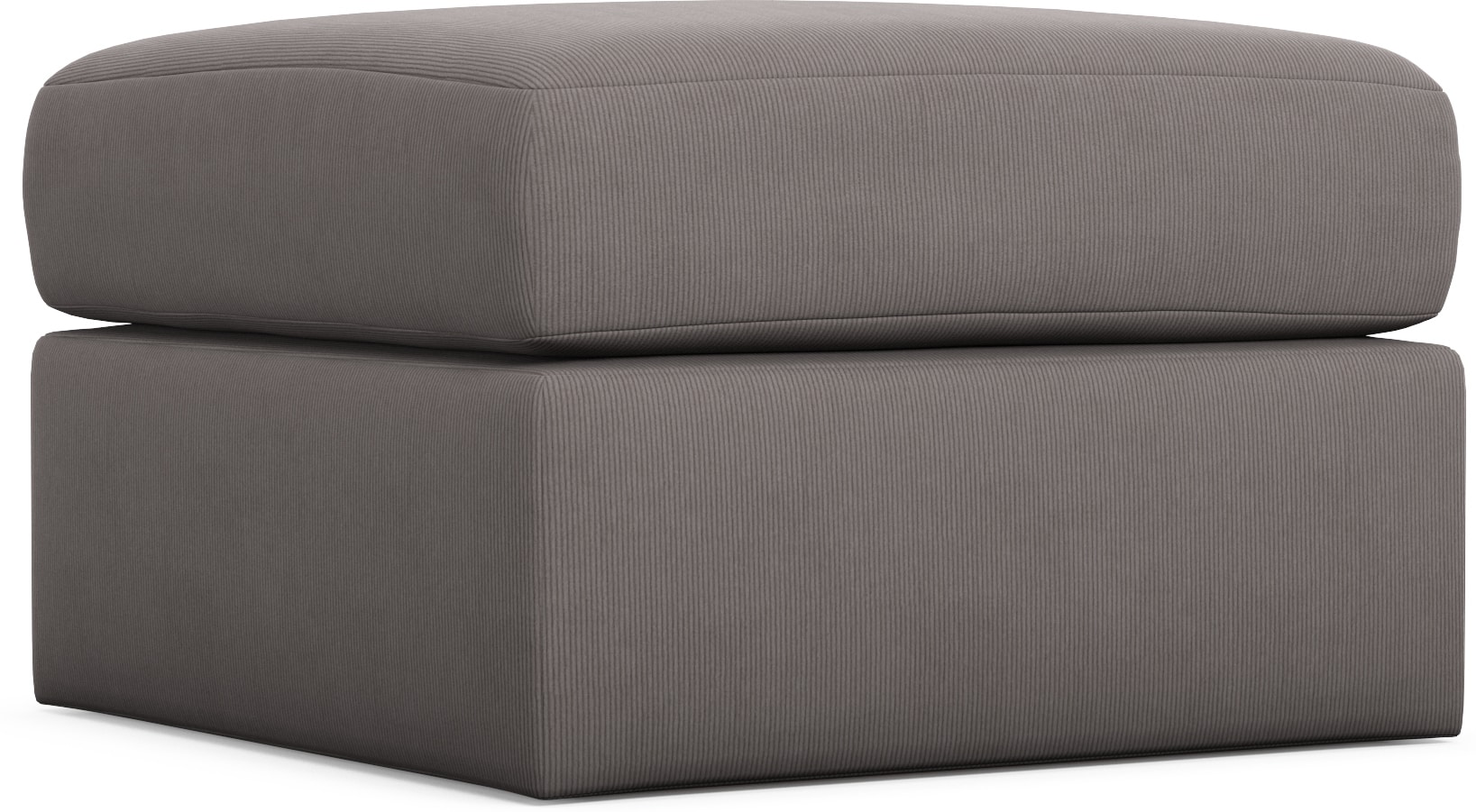 Nest Foam Comfort Eco Performance Tall Ottoman Sublime Pewter