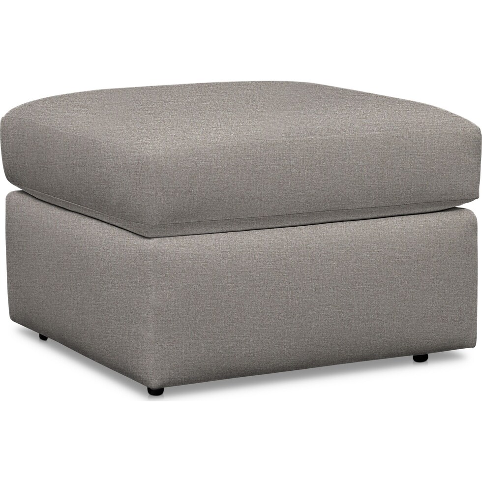 nest gray ottoman   