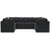 nest gray sectional   