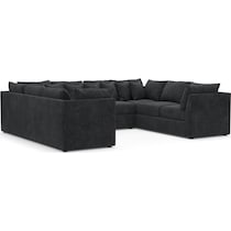 nest gray sectional   