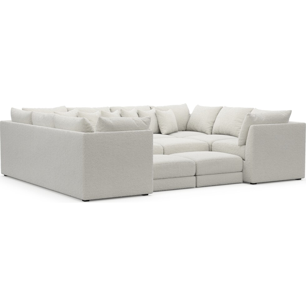 nest gray sectional   