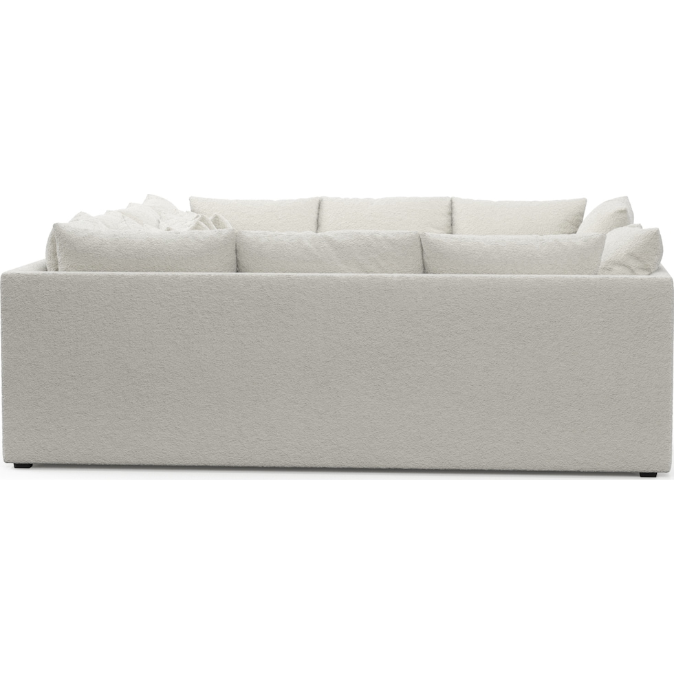 nest gray sectional   