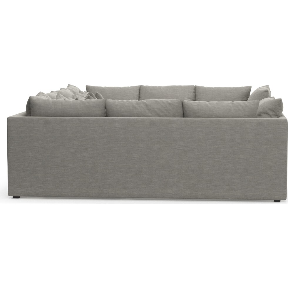 nest gray sectional   