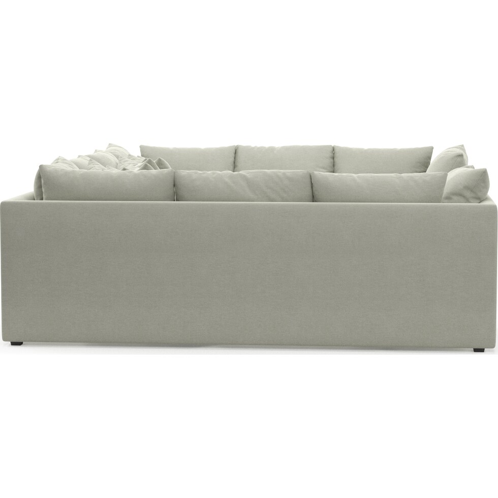 nest gray sectional   