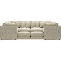 nest gray sectional   
