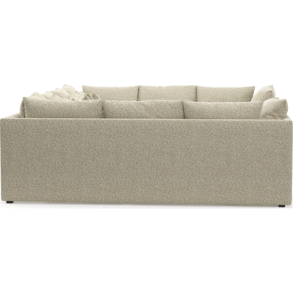 nest gray sectional   