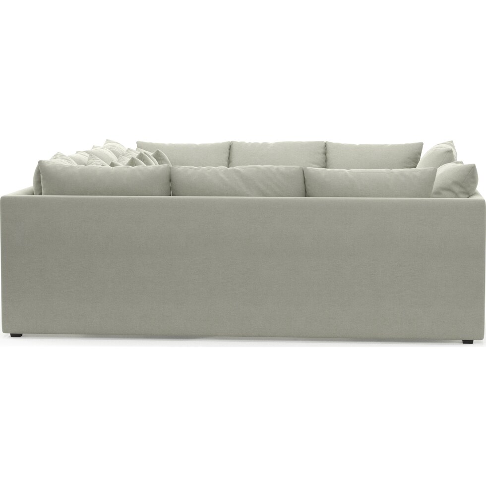 nest gray sectional   