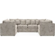 nest gray sectional   