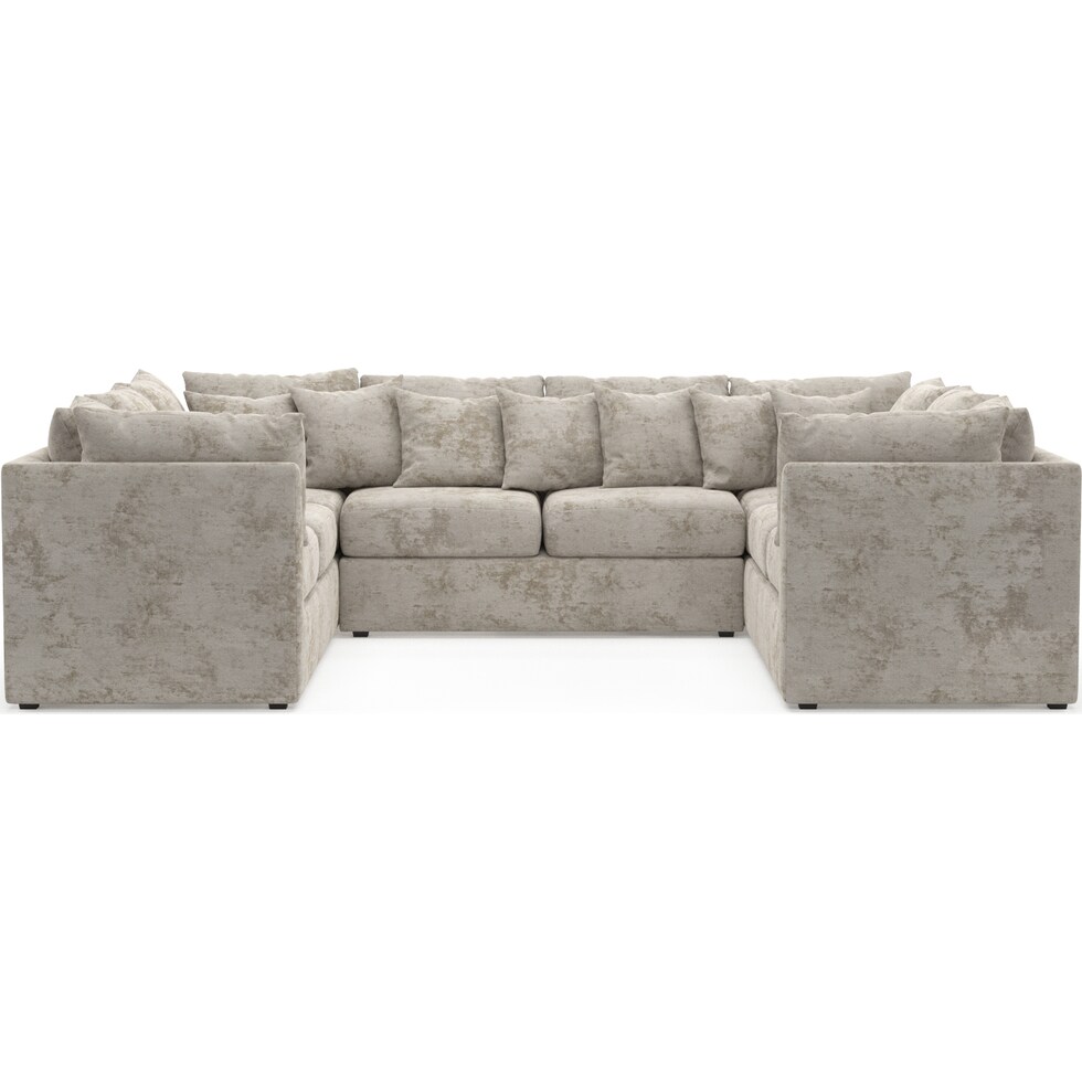 nest gray sectional   