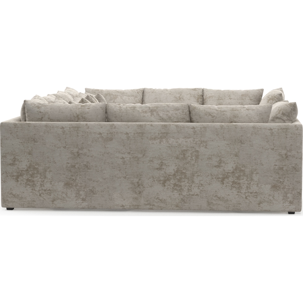 nest gray sectional   