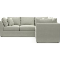 nest gray sectional   