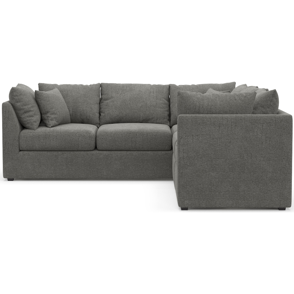 nest gray sectional   