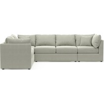 nest gray sectional   