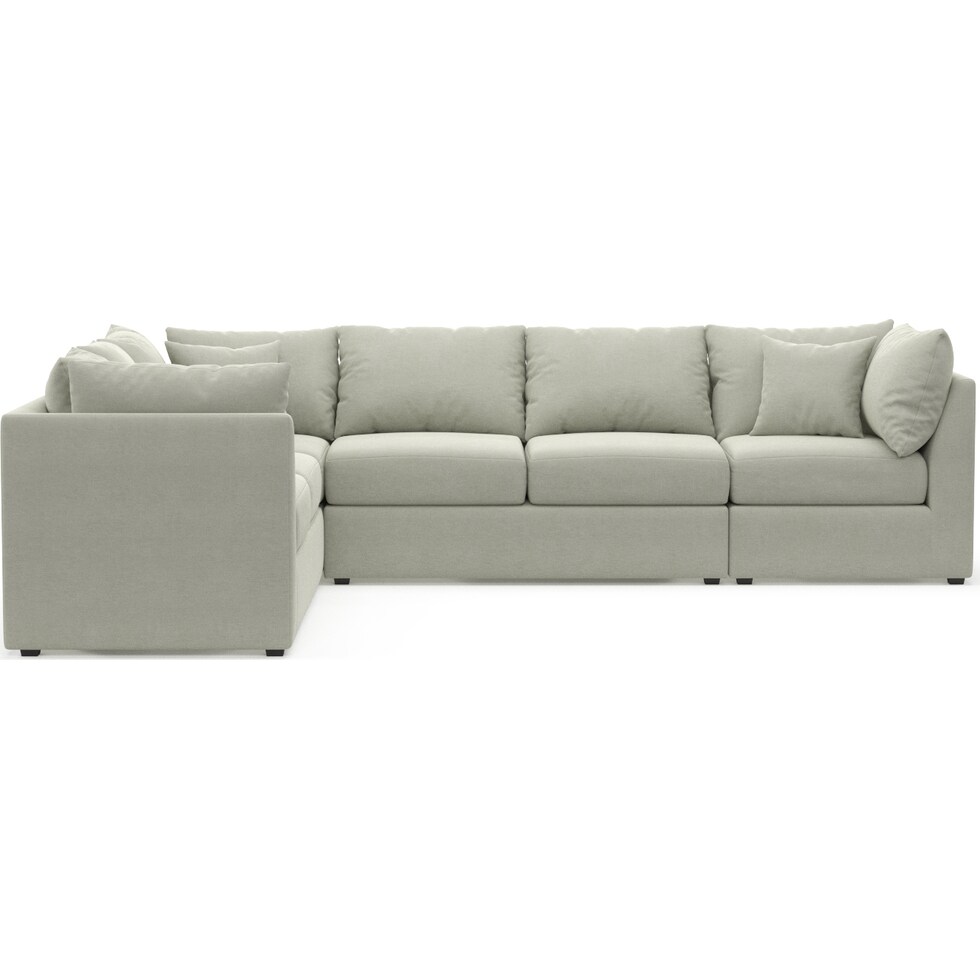 nest gray sectional   