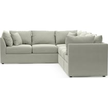 nest gray sectional   