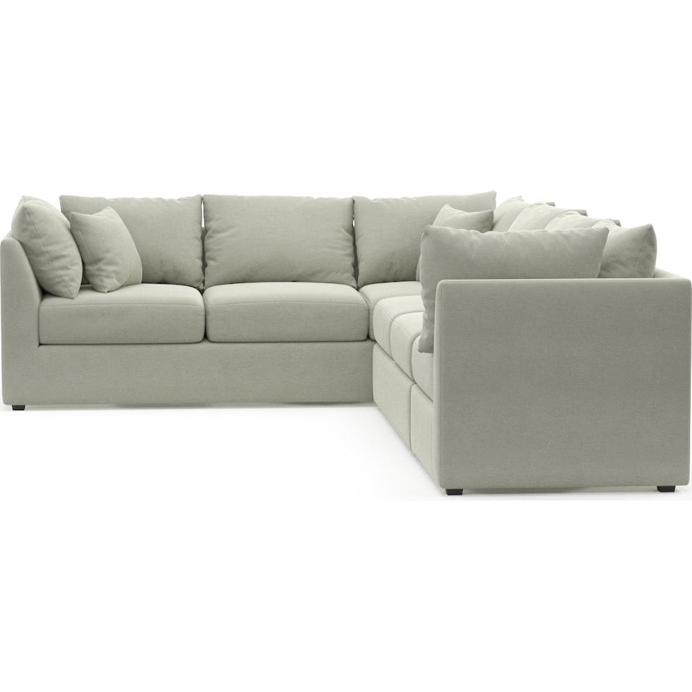 nest gray sectional   