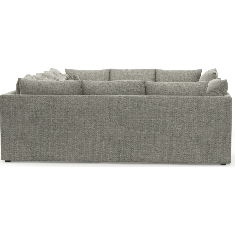 nest gray sectional   
