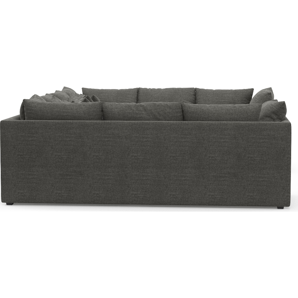 nest gray sectional   