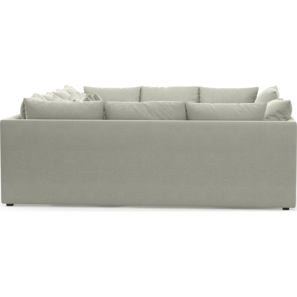 nest gray sectional   