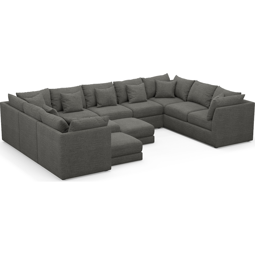 nest gray sectional   