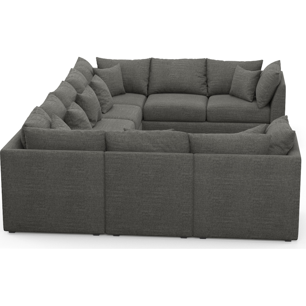 nest gray sectional   