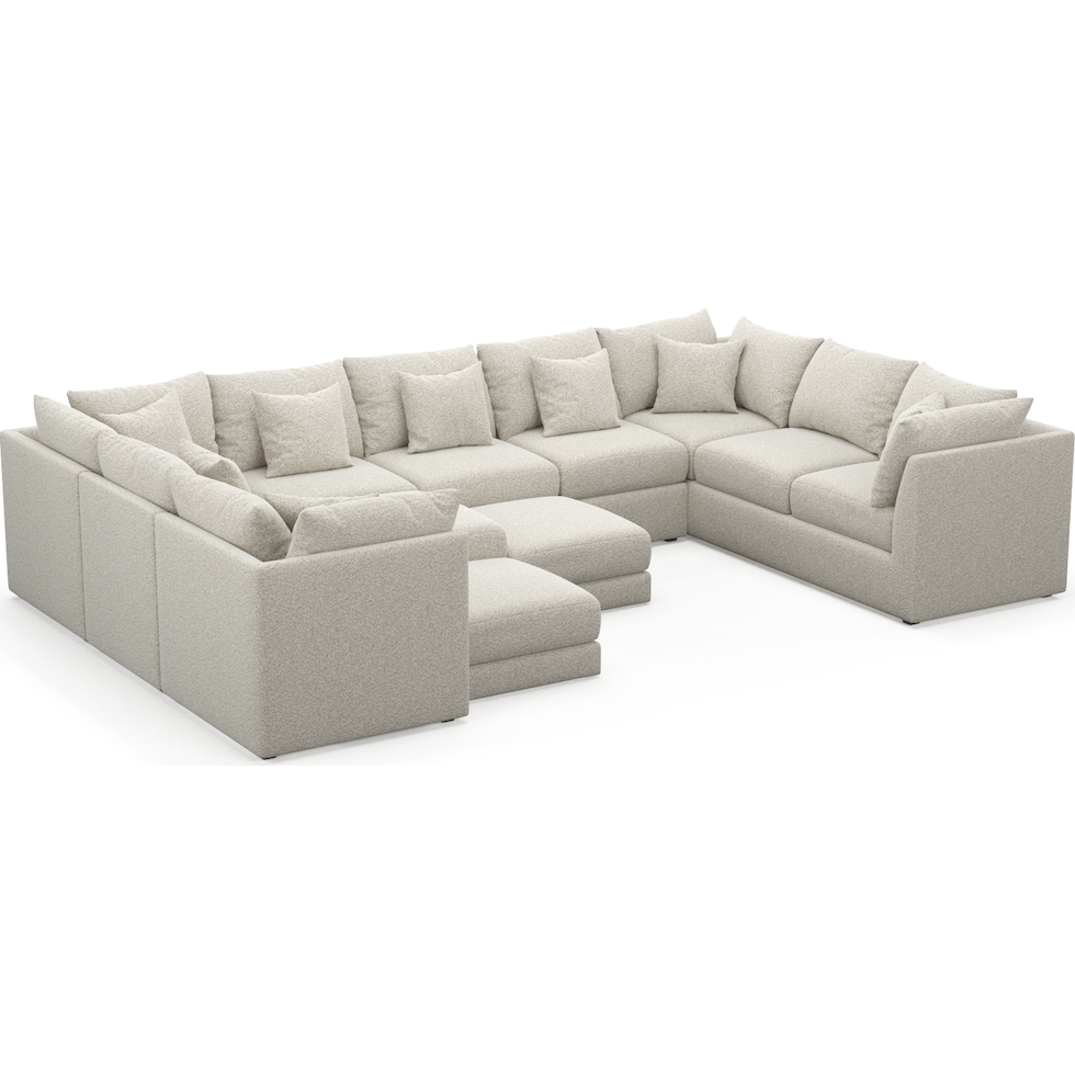 nest gray sectional   