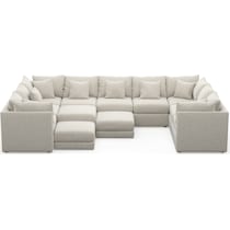 nest gray sectional   