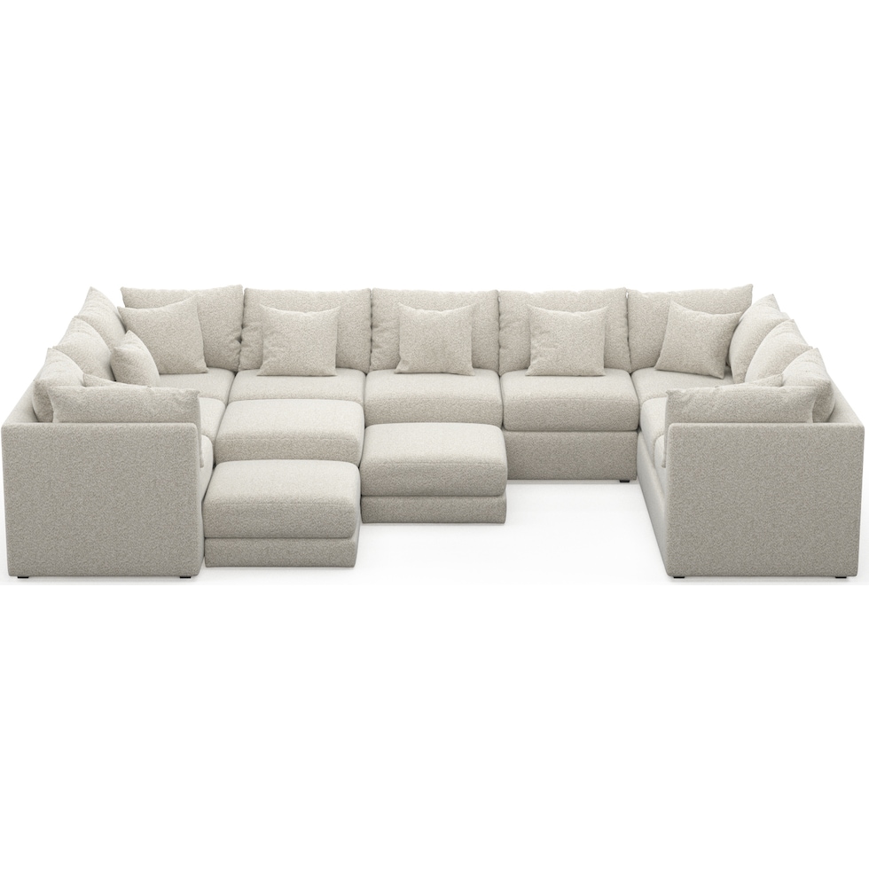 nest gray sectional   