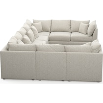 nest gray sectional   