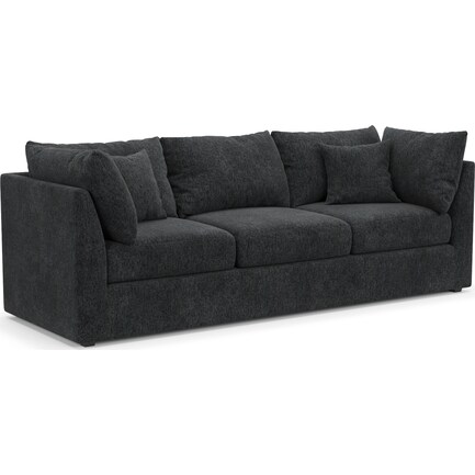 Nest Foam Comfort Sofa - Sherpa Charcoal