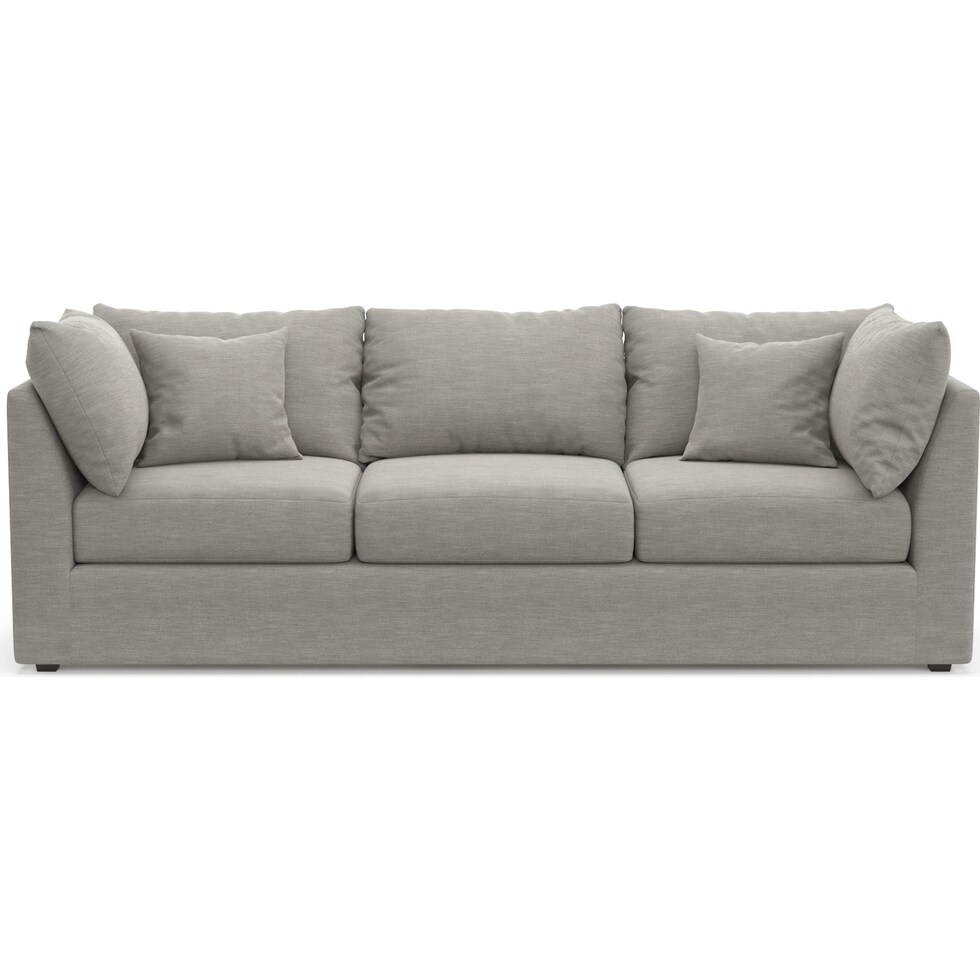 nest gray sofa   