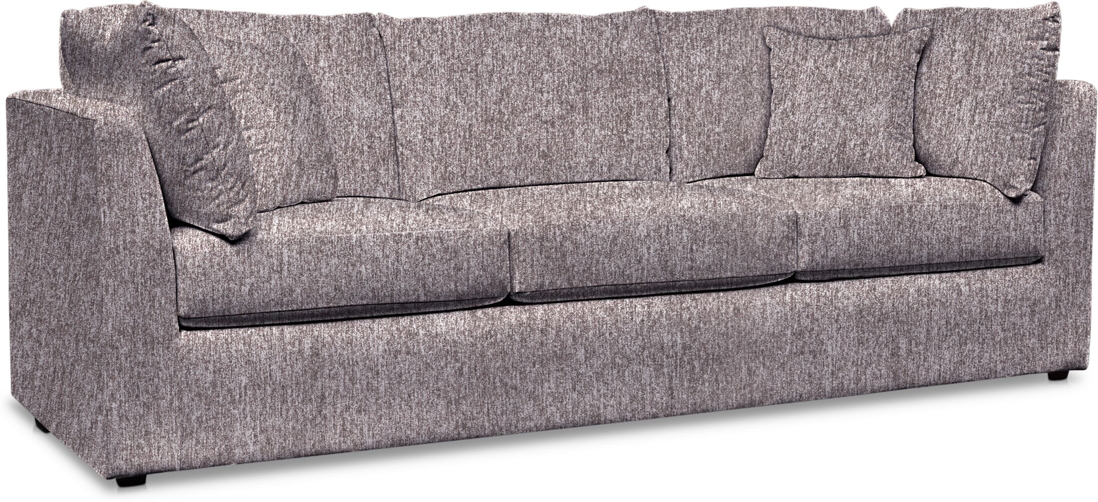 Nest Foam Comfort Performance Fabric Sofa Halifax Dove American
